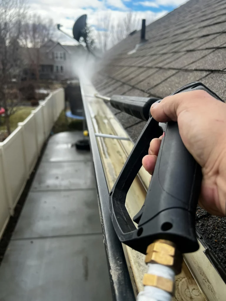 nettoyage gouttière de toiture